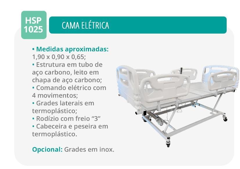 Cama Fowler Eletrica