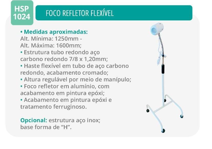 Foco Refletor Flexivel