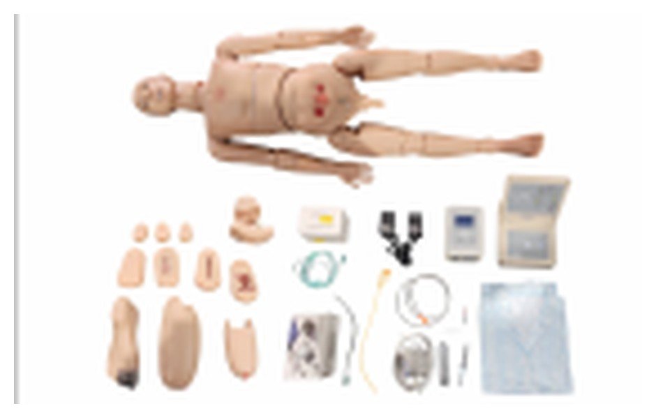 Simulador Masculino Multifuncional para Treinamento em Enfermagem e Trauma